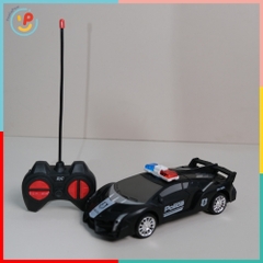 Xe cảnh sát điều khiển từ xa có đèn kiểu thể thao 999-25 PeeKaPaw Toys