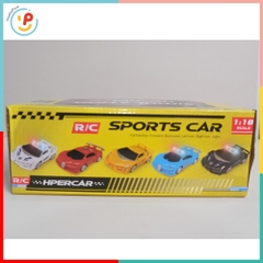 Xe cảnh sát điều khiển từ xa có đèn kiểu thể thao 999-25 PeeKaPaw Toys