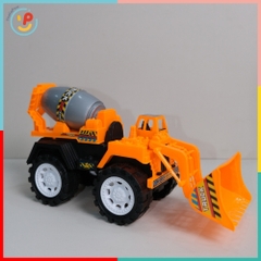 Xe công trình chạy đà trớn Xe xúc cẩu bồn chở cát PeeKaPaw Toys