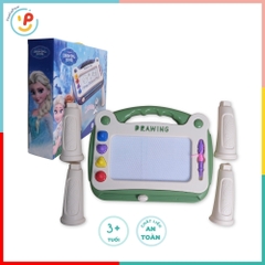 Bảng vẽ tự xoá có chân bàn Frozen 777A Đồ chơi cho bé tập vẽ PeeKaPaw Toys