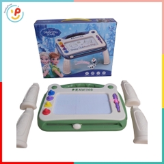 Bảng vẽ tự xoá có chân bàn Frozen 777A Đồ chơi cho bé tập vẽ PeeKaPaw Toys