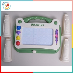 Bảng vẽ tự xoá có chân bàn Frozen 777A Đồ chơi cho bé tập vẽ PeeKaPaw Toys