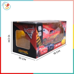 Xe chạy đà trớn hoạt hình Xe tia chớp Mc Queen mở cửa chất liệu hợp kim có đèn âm thanh 899-75 PeeKaPaw Toys