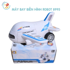 Robot biến hình máy bay Airbus 8995 có đèn nhạc PeeKaPaw Toys