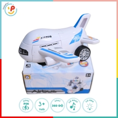 Robot biến hình máy bay Airbus 8995 có đèn nhạc PeeKaPaw Toys