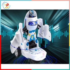 Robot biến hình máy bay Airbus 8995 có đèn nhạc PeeKaPaw Toys