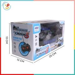 Xe tăng điều khiển pin sạc có đèn 303-18 PeeKaPaw Toys