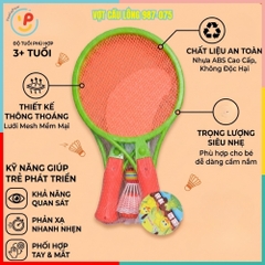 Vợt bóng vợt cầu lông nhỏ cho bé PeeKaPaw Toys