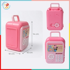 Két sắt đồ chơi nhí 14cm Labubu hồng N72-26 PeeKaPaw Toys