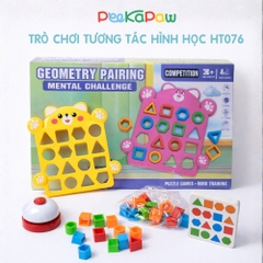 Trò chơi tương tác xếp hình khối Ai Nhanh Hơn HT076 PeeKaPaw Toys