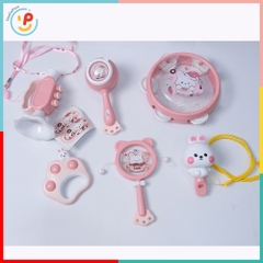 Lục lạc 6 món Thỏ Hồng cho bé 18 tháng FXB-33 PeeKaPaw Toys