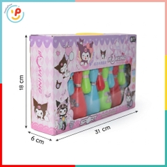 Hộp đồ chơi bowling mini Kuromi 811-14K đồ chơi vận động PeeKaPaw Toys