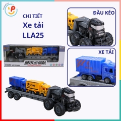 Xe tải lớn đồ chơi mô hình xe vận tải xe công trình xe cứu hoả nhiều mẫu PeeKaPaw Toys