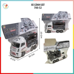 Xe cứu hoả xe cảnh sát mô hình chạy đà trớn nhiều mẫu 700-50 PeeKaPaw Toys