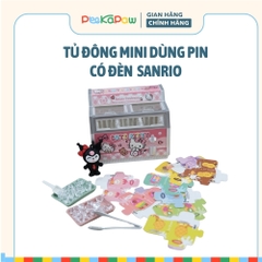 Tủ Đông Mini Đồ Chơi Mô Hình Có Đèn Hello Kitty 7 Eleven Cho Bé 2030-275A PeeKaPaw Toys