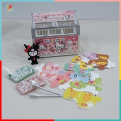 Tủ Đông Mini Đồ Chơi Mô Hình Có Đèn Hello Kitty 7 Eleven Cho Bé 2030-275A PeeKaPaw Toys