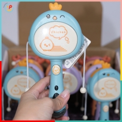 Trống Lắc Pin Đồ Chơi Âm Nhạc Cho Bé HY-953 PeeKaPaw Toys