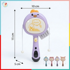 Trống Lắc Pin Đồ Chơi Âm Nhạc Cho Bé HY-953 PeeKaPaw Toys