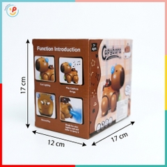 Đồ Chơi Capybara Chuột Lang Phun Nước Có Nhạc Đèn LED QF338-7C PeeKaPaw Toys