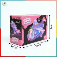 Máy Bay Ballerina Cappuccina 8866 Có Đèn Nhạc Chạy Pin PeeKaPaw Toys