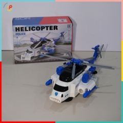 Máy Bay Trực Thăng Xoay 360 Độ Có Đèn Nhạc 332-4 PeeKaPaw Toys
