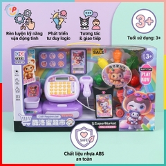 Đồ chơi siêu thị máy tính và phụ kiện Kuromi PeeKaPaw Toys