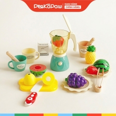 Đồ Chơi Máy Xay Sinh Tố Dùng Pin Xoay Được 328-1 Kitchen Juice Shop PeeKaPaw Toys