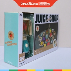 Đồ Chơi Máy Xay Sinh Tố Dùng Pin Xoay Được 328-1 Kitchen Juice Shop PeeKaPaw Toys