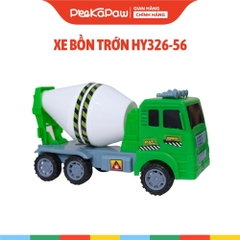 Xe Bồn Trộn Bê Tông Đồ Chơi Xe Mô Hình Chạy Trớn HY326-56 PeeKaPaw Toys