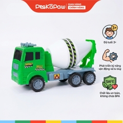 Xe Bồn Trộn Bê Tông Đồ Chơi Xe Mô Hình Chạy Trớn HY326-56 PeeKaPaw Toys