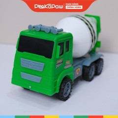 Xe Bồn Trộn Bê Tông Đồ Chơi Xe Mô Hình Chạy Trớn HY326-56 PeeKaPaw Toys