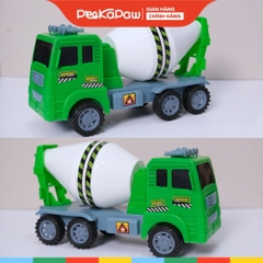 Xe Bồn Trộn Bê Tông Đồ Chơi Xe Mô Hình Chạy Trớn HY326-56 PeeKaPaw Toys