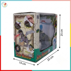 Khủng Long Điều Khiển Phun Khói Có Cánh Đèn Âm Thanh 8823Y PeeKaPaw Toys