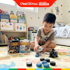 Đồ Chơi Lắp Ráp Robot Phóng Nắp Chai Fujin Raijin PeeKaPaw Toys