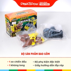 Đồ Chơi Lắp Ráp Road Rippers Xe Và Khủng Long PeeKaPaw Toys