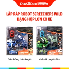 Đồ Chơi Lắp Ráp Robot Screechers Wild Biến Hình 360° 685203 PeeKaPaw Toys