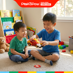 Đồ Chơi Robot Biến Hình Screechers Wild Mini Kèm Xe PeeKaPaw Toys