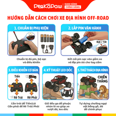 Xe địa hình off-road điều khiển 666-76 PeeKaPaw Toys