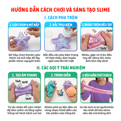 Slime Nàng tiên cá Mermaid Friends Slime Kem Đồ Chơi Sáng Tạo PeeKaPaw Toys