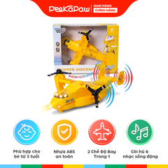 Máy Bay Chạy Trớn Có Đèn LED Âm Thanh VT490 PeeKaPaw Toys