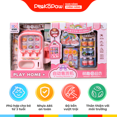 Máy Bán Nước Ngọt Tự Động Đồ Chơi Siêu Thị Cho Bé B999-33 PeeKaPaw Toys