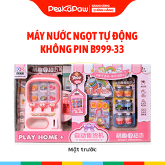 Máy Bán Nước Ngọt Tự Động Đồ Chơi Siêu Thị Cho Bé B999-33 PeeKaPaw Toys