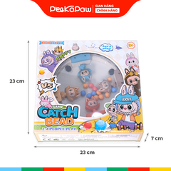 Đồ Chơi Labubu Ăn Bi Catch Bead Đồ chơi nhóm bạn gia đình M6605 PeeKaPaw Toys