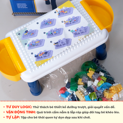 Đồ chơi bàn lắp ráp hình khối 142 chi tiết 6654A