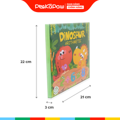 Sách học toán nam châm khủng long QM-236 PeeKaPaw Toys