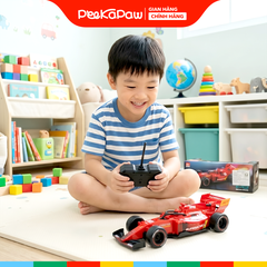 Xe Đua F1 Điều Khiển Từ Xa Phun Khói Pin Sạc 930-2A PeeKaPaw Toys