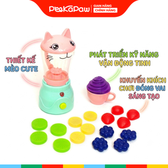 Đồ chơi Máy sinh tố Kitty dùng pin xoay được kèm trái cây SWEET HEART SH59006A