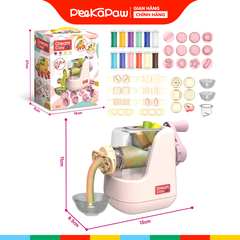 Đồ chơi Đất sét máy làm mì khuôn nặn 22 chi tiết 1602-1 PeeKaPaw Toys