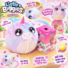 Đồ chơi gấu bông quả bóng kỳ lân bơm hơi LITTLE BIGGIES PeeKaPaw Toys