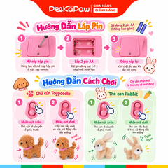Đồ chơi thú cưng điều khiển từ xa PeeKaPaw Toys